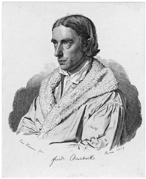 Lot 5863, Auction  102, Küchler, Carl, Bildnis Johann Friedrich Overbeck