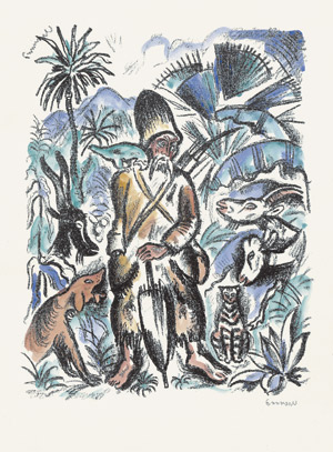 Lot 3655, Auction  104, Defoe, Daniel und Seewald, Richard, Robinson Crusoë