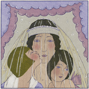 Lot 3337, Auction  105, Maeterlinck, Maurice und Lepape, G. - Illustr., L'oiseau bleu. Féerie. 