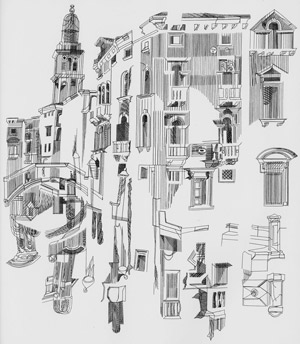 Lot 3441, Auction  105, Goethe, Johann Wolfgang von und Otto Rohse Presse, Briefe aus Venedig. Kupferstiche von Otto Rohse