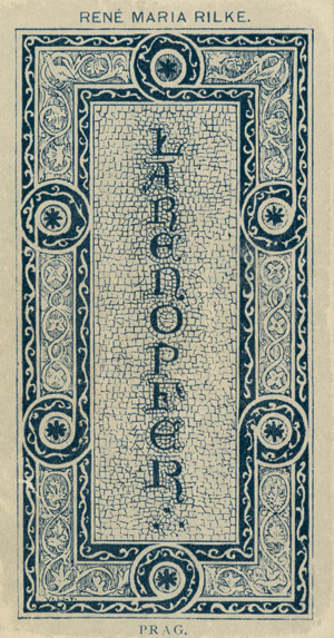 Lot 3493, Auction  105, Rilke, Rainer Maria, Larenopfer