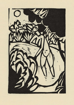 Lot 3752, Auction  105, Döblin, Alfred und Kirchner, Ernst Ludwig, Das Stiftsfräulein und der Tod