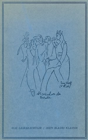 Lot 3775, Auction  105, Lasker-Schüler, Else, Mein blaues Klavier