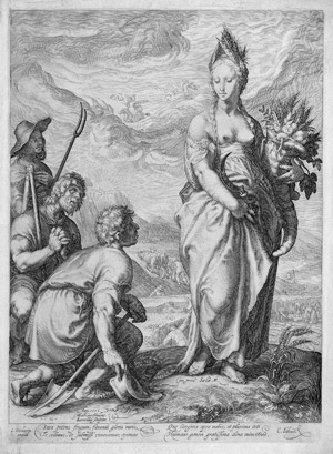 Lot 5786, Auction  105, Saenredam, Jan, Huldigung der Ceres