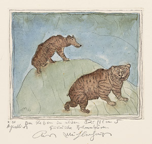 Lot 3300, Auction  106, Mühlenhaupt, Curt, Das Leben im alten Rußland (aquarellierte Originalradierung)