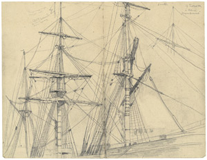 Lot 6629, Auction  106, Petzet, Hermann, Die Takelage der "Vilhelm Birkedal" in Le Havre