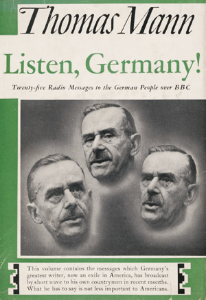 Lot 3273, Auction  107, Mann, Thomas, Listen, Germany!