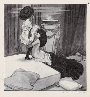 Lot 3539, Auction  107, Bayros, Franz von, Konvolut von 34 Heliogravüren