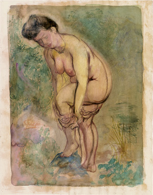 Lot 8085, Auction  108, Grosz, George, Undressing Nude, Cape Cod
