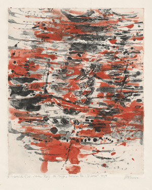 Lot 8109, Auction  108, Hoehme, Gerhard, Zwischen Schwarz und Rot