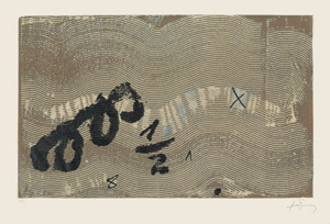 Lot 8289, Auction  108, Tàpies, Antoni, Ohne Titel