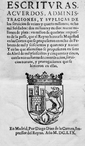 Lot 1830, Auction  112, Escrituras, acuerdos, administraciones, de los servicios de veinte y quatro millones