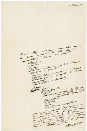 Los 2505 - Humboldt, Alexander von - 5 Briefe an François Forster - 0 - thumb