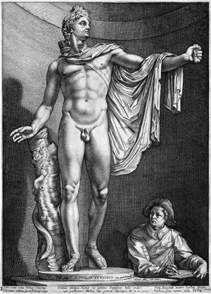 Los 5114 - Goltzius, Hendrick - Apollo Pythius - 0 - thumb