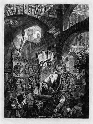 Los 5328 - Piranesi, Giovanni Battista - Der Mann auf dem Rad - 0 - thumb