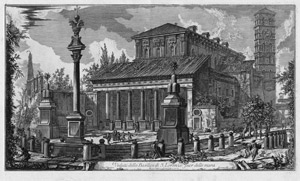 Los 5332 - Piranesi, Giovanni Battista - Veduta della basilica de S. Lorenzo fuor della mura.   - 0 - thumb