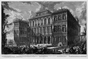 Los 5335 - Piranesi, Giovanni Battista - Veduta sul Monte Quirinale del Palazzo [...] - 0 - thumb