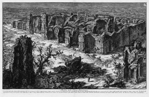 Los 5343 - Piranesi, Giovanni Battista - Rovine delle Terme Antoniane - 0 - thumb