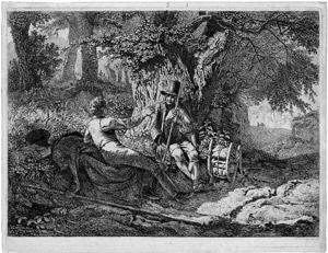 Los 5393 - Erhard, Johann Christoph - Der mit dem Führer rastende Künstler - 0 - thumb