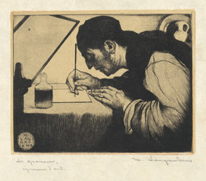 Lot 5417, Auction  112, Langaskens, Maurice, Le Graveur