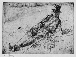 Los 5444 - Whistler, James Abbot McNeill - The Greenwich Pensioner - 0 - thumb