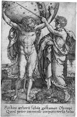 Los 5478 - Aldegrever, Heinrich - Herkules und Atlas - 0 - thumb