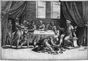 Los 5544 - Francia, Giacomo - Christus im Hause des Simon - 0 - thumb