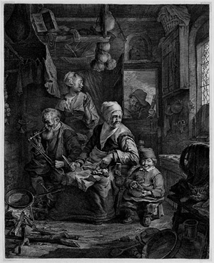 Los 5690 - Visscher, Cornelis - Die Pfannenkuchenbäckerin - 0 - thumb