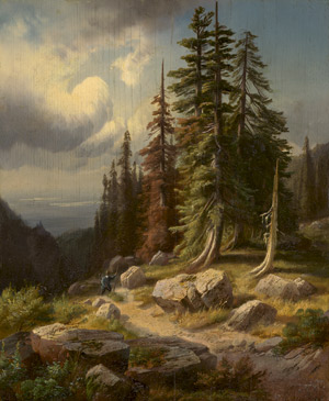Los 6158 - Sparmann, Carl Christian - Einsamer Jäger im Gebirge - 0 - thumb