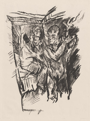 Los 7192 - Kokoschka, Oskar - Am Scheidewege - 0 - thumb