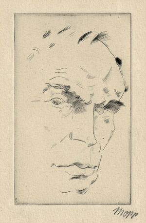 Los 8260 - Oppenheimer, Max - Selbstbildnis/Kopf - 0 - thumb