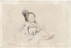Lot 6812, Auction  113, Fendi, Peter, Schlafendes Kind mit Puppe