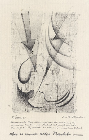 Lot 7047, Auction  114, Jahns, Rudolf, "Aber so wurde alles Nacht" 