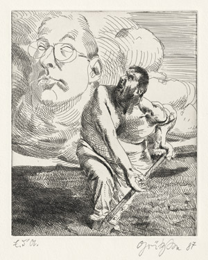 Lot 7256, Auction  114, Grützke, Johannes, Eine Erscheinung