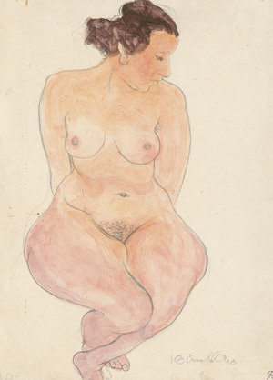 Lot 7257, Auction  114, Günther, Kurt, Sitzender weiblicher Art