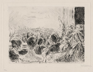 Lot 7348, Auction  114, Liebermann, Max, Das Konzert