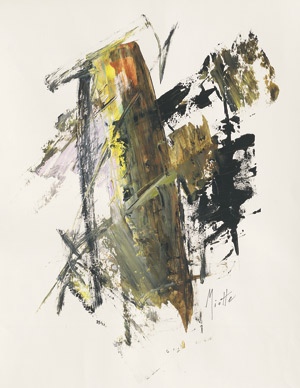 Lot 7373, Auction  114, Miotte, Jean, Abstrakte Komposition