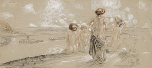 Lot 7432, Auction  114, Ranft, Richard, "Croquis pour le bain en Seine"