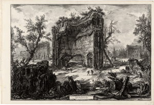 Lot 5292, Auction  117, Piranesi, Giovanni Battista, Veduta degli Avanzi delle Fabbriche