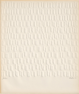Lot 8205, Auction  119, Uecker, Günther, Ohne Titel