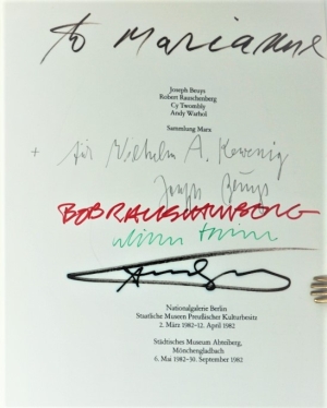Lot 3222, Auction  120, Bastian, Heiner, Sammlung Marx (+ sign. Katalog J. Beuys)