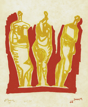 Lot 3655, Auction  120, Moore, Henry, Shelter-Sketch-Book