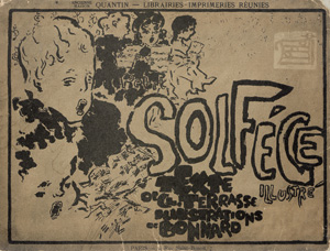 Lot 3800, Auction  120, Terrasse, Claude und Bonnard, Pierre, Petit solfège illustré. Illustrations de Pierre Bonnard. 