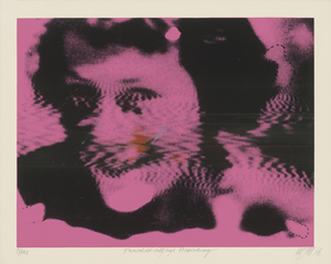 Lot 7442, Auction  121, Vostell, Wolf, Fernseh dé-coll/age Verwischung