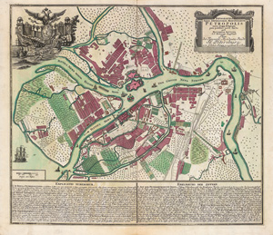 Lot 123, Auction  122, Seutter, Matthäus, Topographia sedis imperatiroae Moscovitarum Petropolis