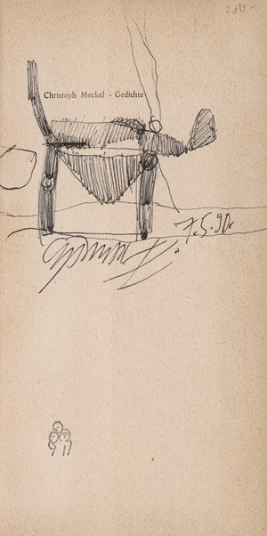 Lot 3498, Auction  122, Meckel, Christoph, Hotel für Schlafwandler