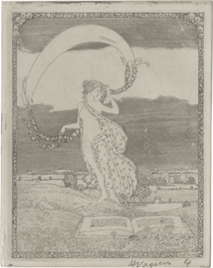 Lot 7120, Auction  123, Vogeler, Heinrich, Exlibris Philippine Scholz