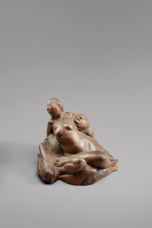 Lot 7243, Auction  123, Grzimek, Jana, Mythologische Figurengruppe