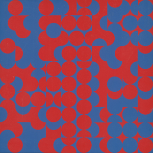 Lot 8354, Auction  123, Sýkora, Zdeněk, Red-blue structure