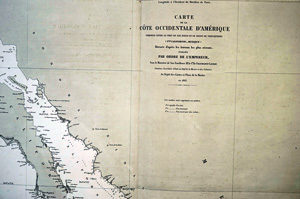 Lot 54, Auction  125, Mexiko, Carte de la côte occidentale d'Amérique. Kupferkarte. Paris 1867